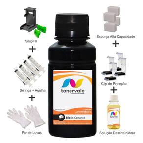Tinta Para Canon MG2910 MG3010 PG-145 Black 100ml Platinum