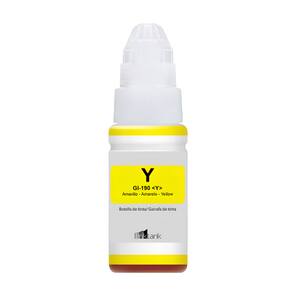 Refil de Tinta para Canon G1110 GI-190 Yellow Compatível