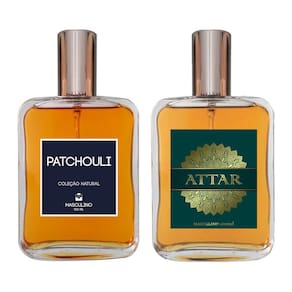 Kit Perfume Masculino - Patchouli Clássico + Attar 100Ml