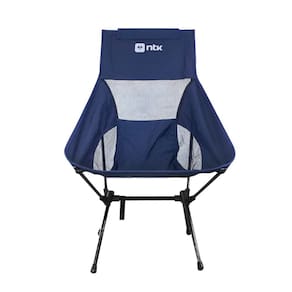 Cadeira Camping Nautika até 90kg Compact Azul dobrável