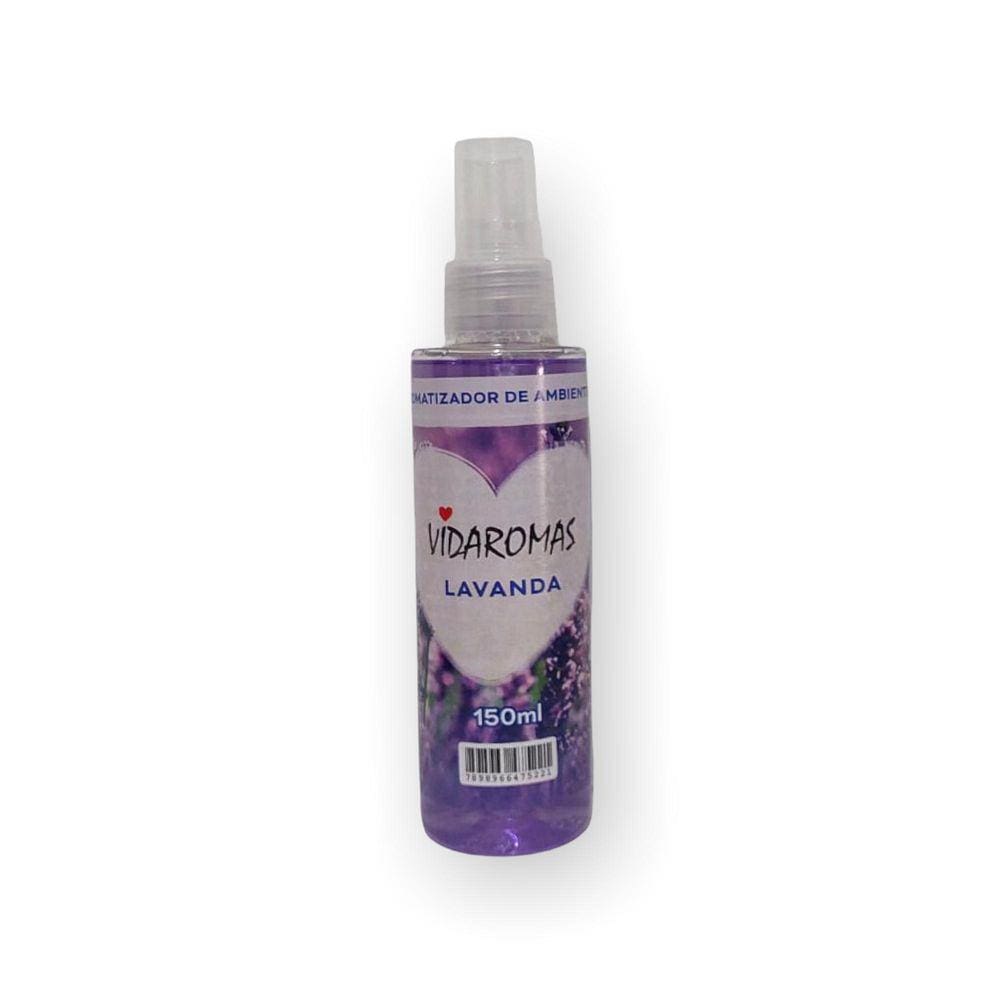 Aromatizador de Ambientes Spray Lavanda 150ml Vidaromas