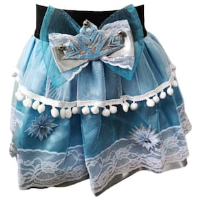 Saia Princesa do Gelo Infantil