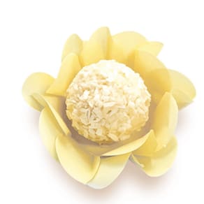 Forminha para Doces Finos Amarelo Aqua Style - 40 Un