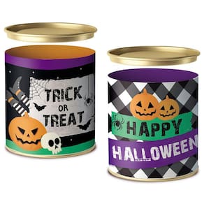 Lata para Lembrancinha Halloween - 11cm x 9cm