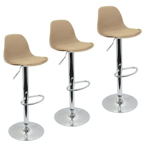 Kit 3 Banquetas Joly Luisa Eames Saarinen Base Giratória