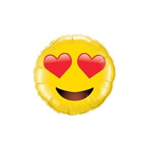Balão Emoji Apaixonado 40cm