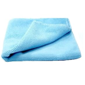 Pano De Microfibra 30X30Cm Azul Pacote C/2Un Nobre