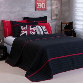 Cobre Leito Queen Inove Dupla Face 200 Fios 5 Peças - London