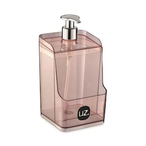 Porta Detergente Slim 500Ml Rosa Translúcido Uz