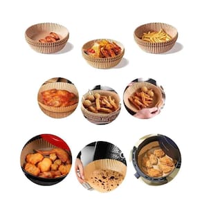 Papel Descartável Antiaderente Higiênico 50U Para Air Fryer