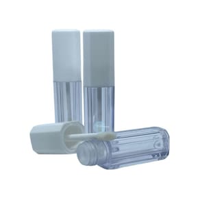 Kit 10 Mini Frasco De Gloss Vazio Quadrado Lembrancinhas