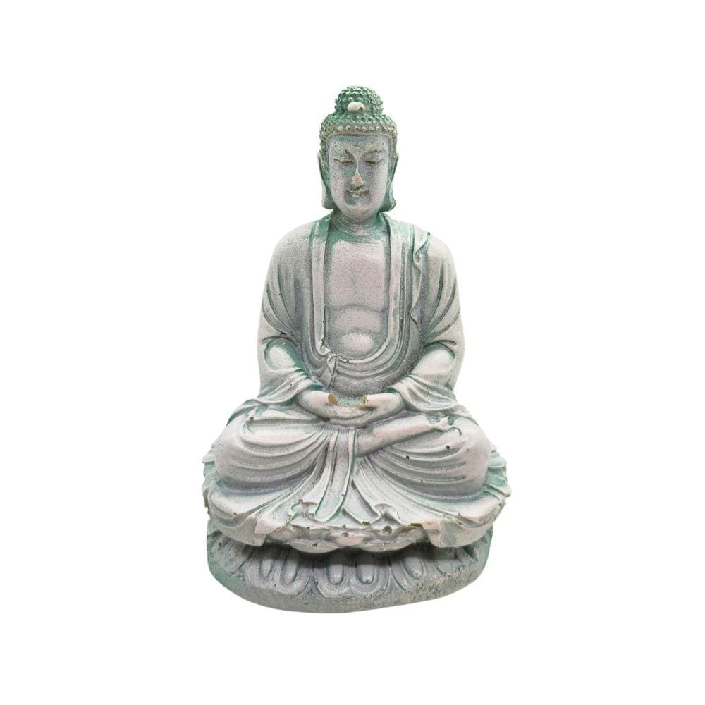 Buda Hindu P Meditando Resina Decoração 11 Cm