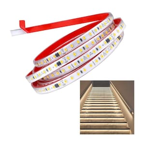 Fita de Led SMD 3000K 127V Plug Conector Fita Dupla Face 3 Metros Perfil Gesso Sanca Ambiente Interno Externo