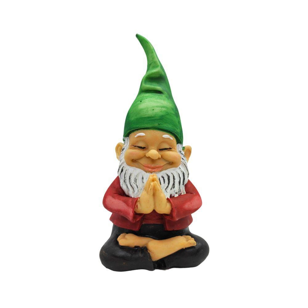 Duende Orando em Resina 17 Cm