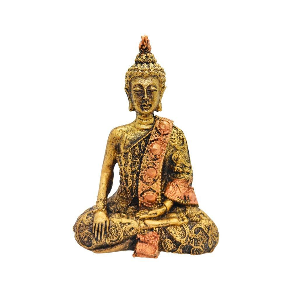 Buda Hindu Tibetano Resina Decoração 11,5 Cm