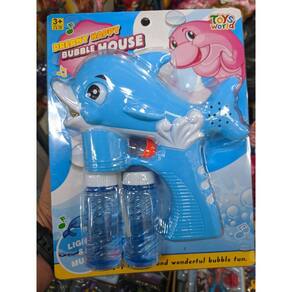 Máquina de Bolha Automática e Musical Golfinho Azul