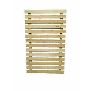 Jardim Vertical Painel Modulado Madeira Eucalipto 1 - 80X40