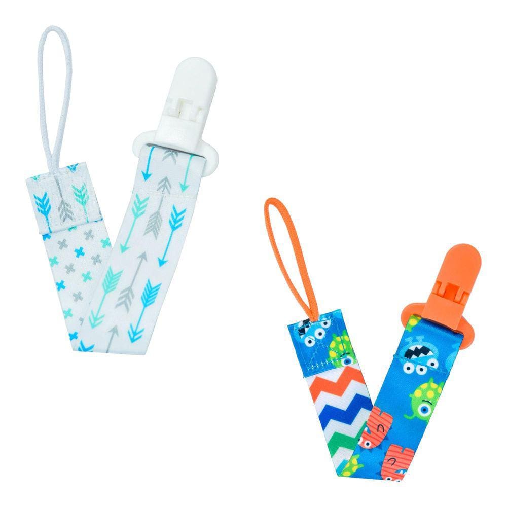 Kit 2 Prendedores De Chupeta Pietra Baby