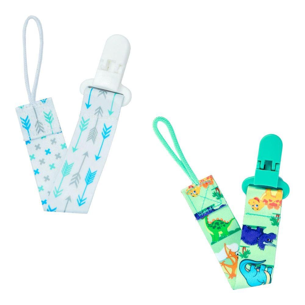 Kit 2 Prendedores De Chupeta Pietra Baby