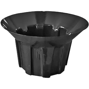 Suporte para Ovo de Páscoa Preto 500g a 750g - 10 Unidades