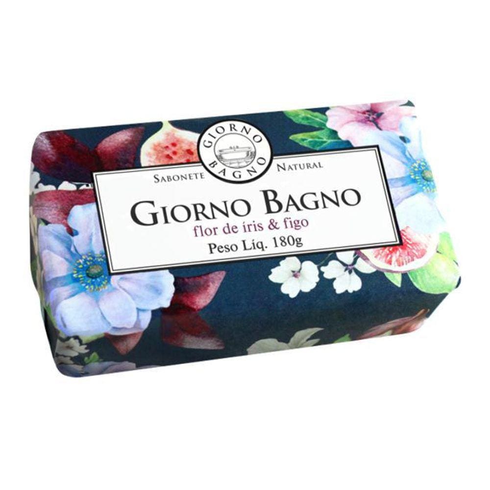 Sabonete Barra Giorno Flor De Iris E Figo 180G