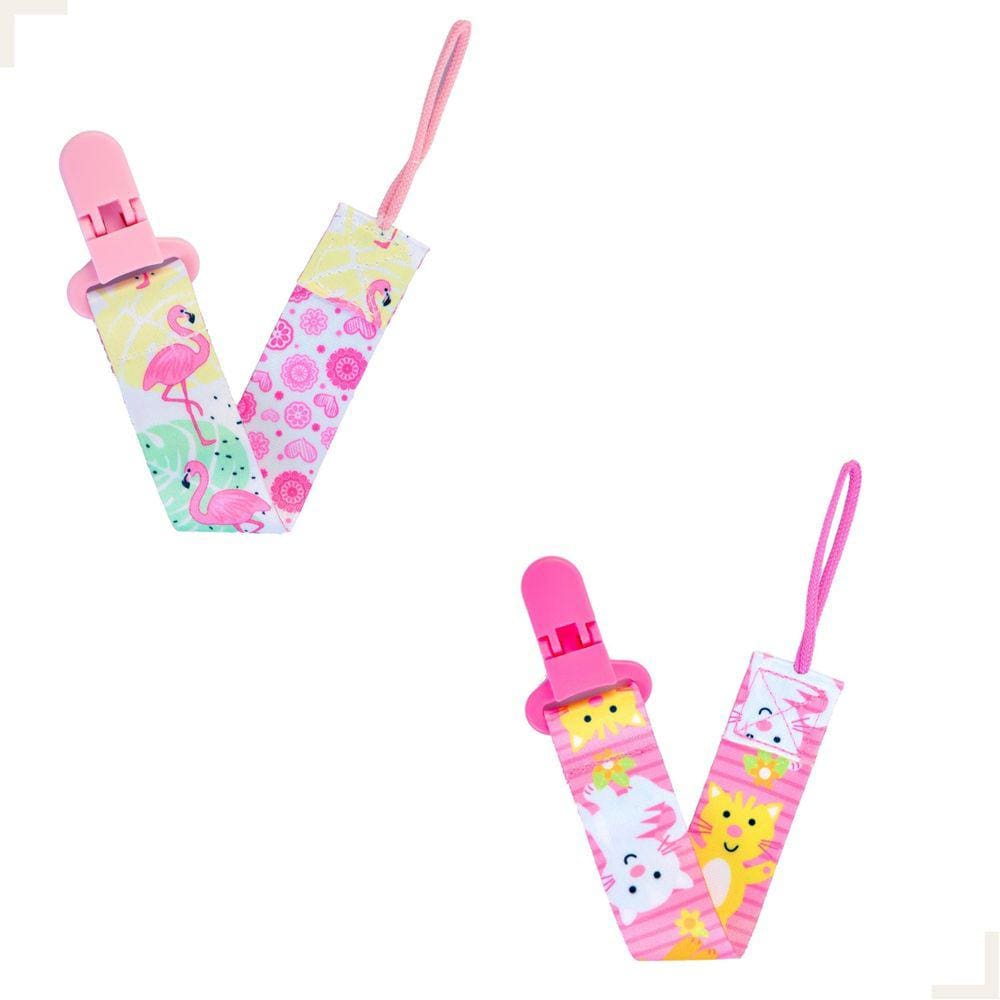 Kit 2 Prendedores De Chupeta Pietra Baby