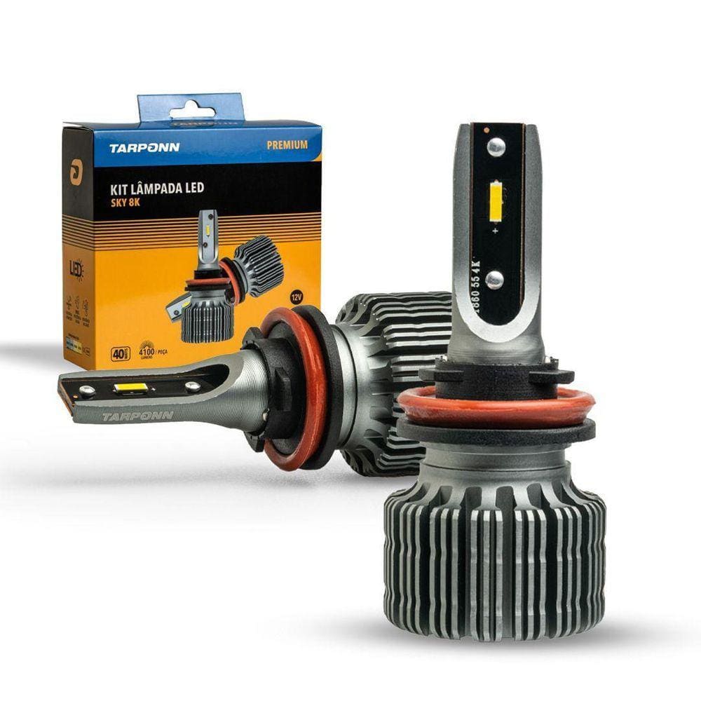 Ultra Led Sky Tarponn 8.200 Lumens 40W 8000K H8 H11