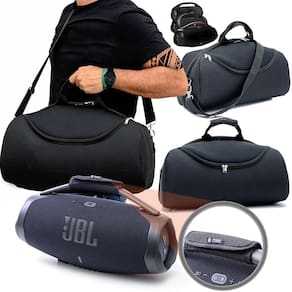 Kit Case Bolsa Para Boombox 3 + Protetor Alça e Ombro New