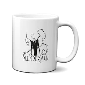 Caneca Slenderman Halloween Lendas Terror Presente