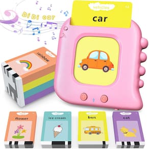 Talking Flash Cards Kuovei com 224 palavras visuais para crianças