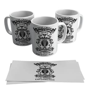 Caneca Enfermeira Formatura Enfermagem 325ml
