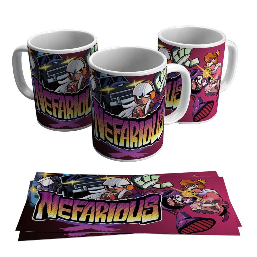 Caneca Nefarious Vídeo Game 325ml