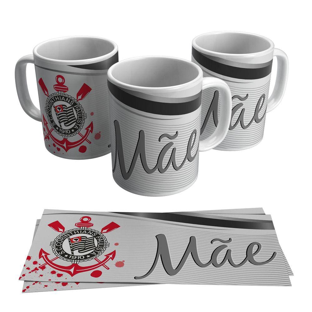Caneca Dia Das Mães Corinthians Mãe Corintiana 325ml
