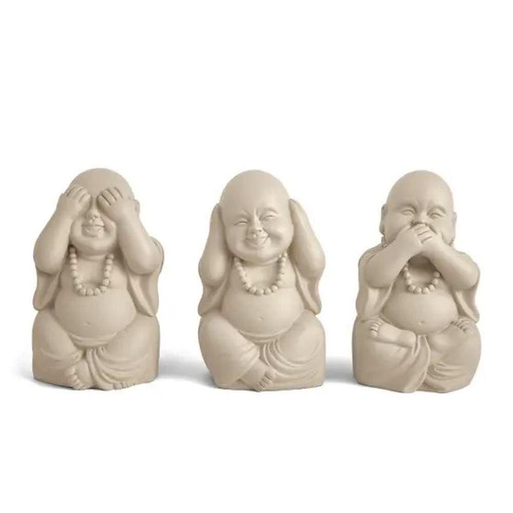 Escultura Buda Em Cimento