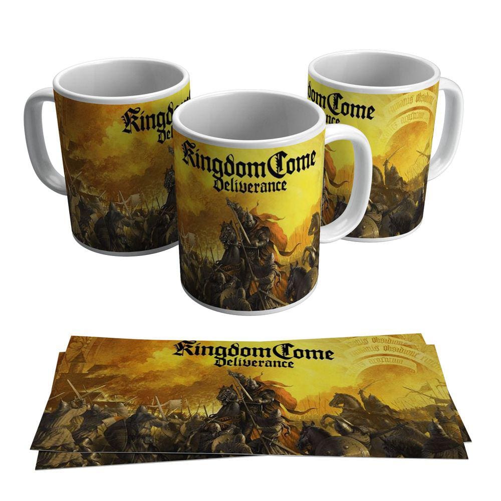 Caneca Kingdom Come Deliverance Vídeo Game 325ml