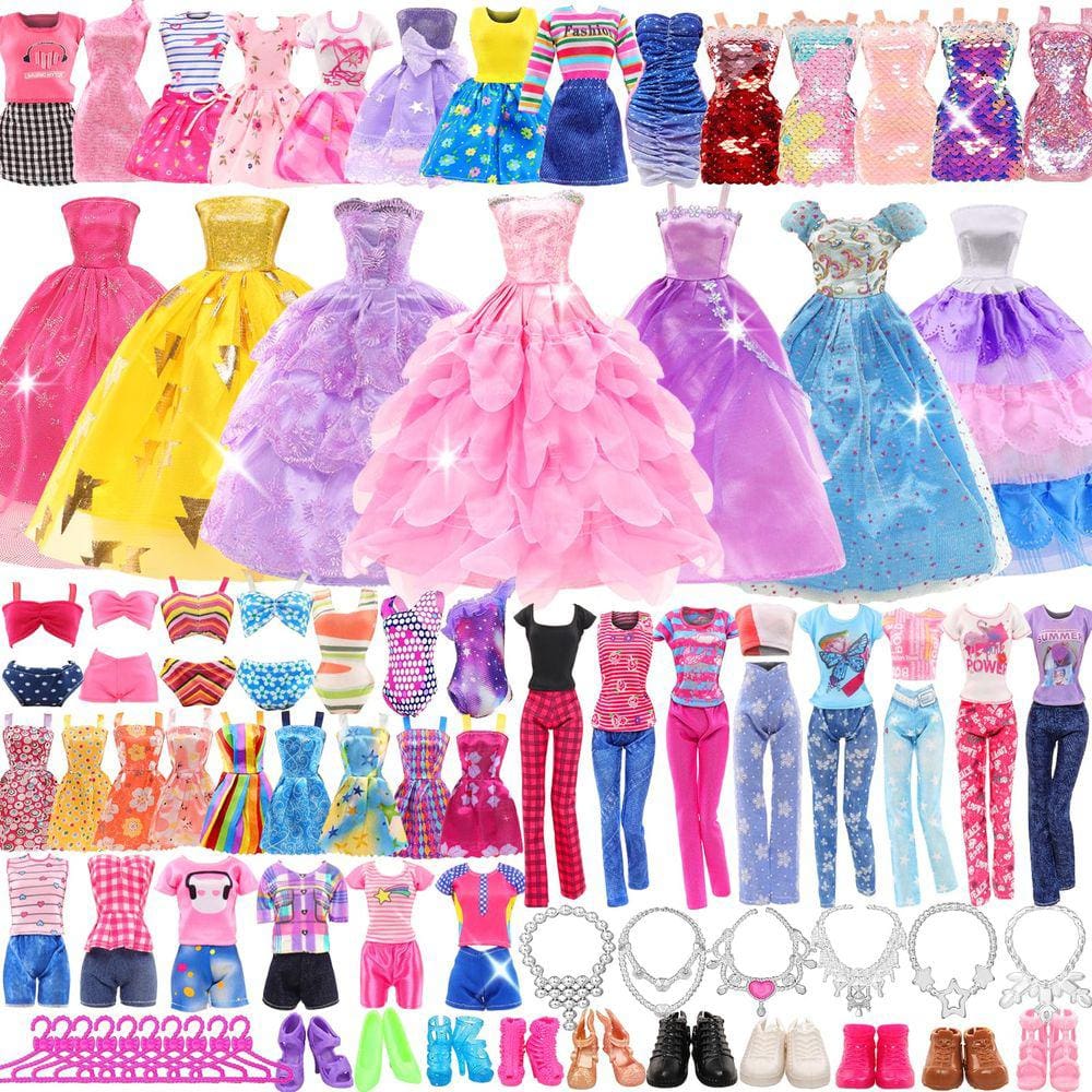 Conjunto de roupas e acessórios de moda para bonecas de 11,5 polegadas