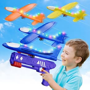 Lançador de avião LED Toy Ceekan, pacote com 3 modos de voo