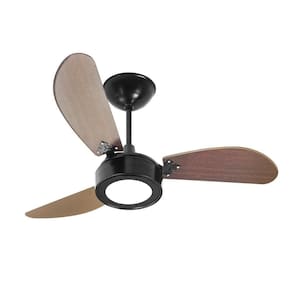 Ventilador Teto New Light Led C-Pretop-Tabaco 220V