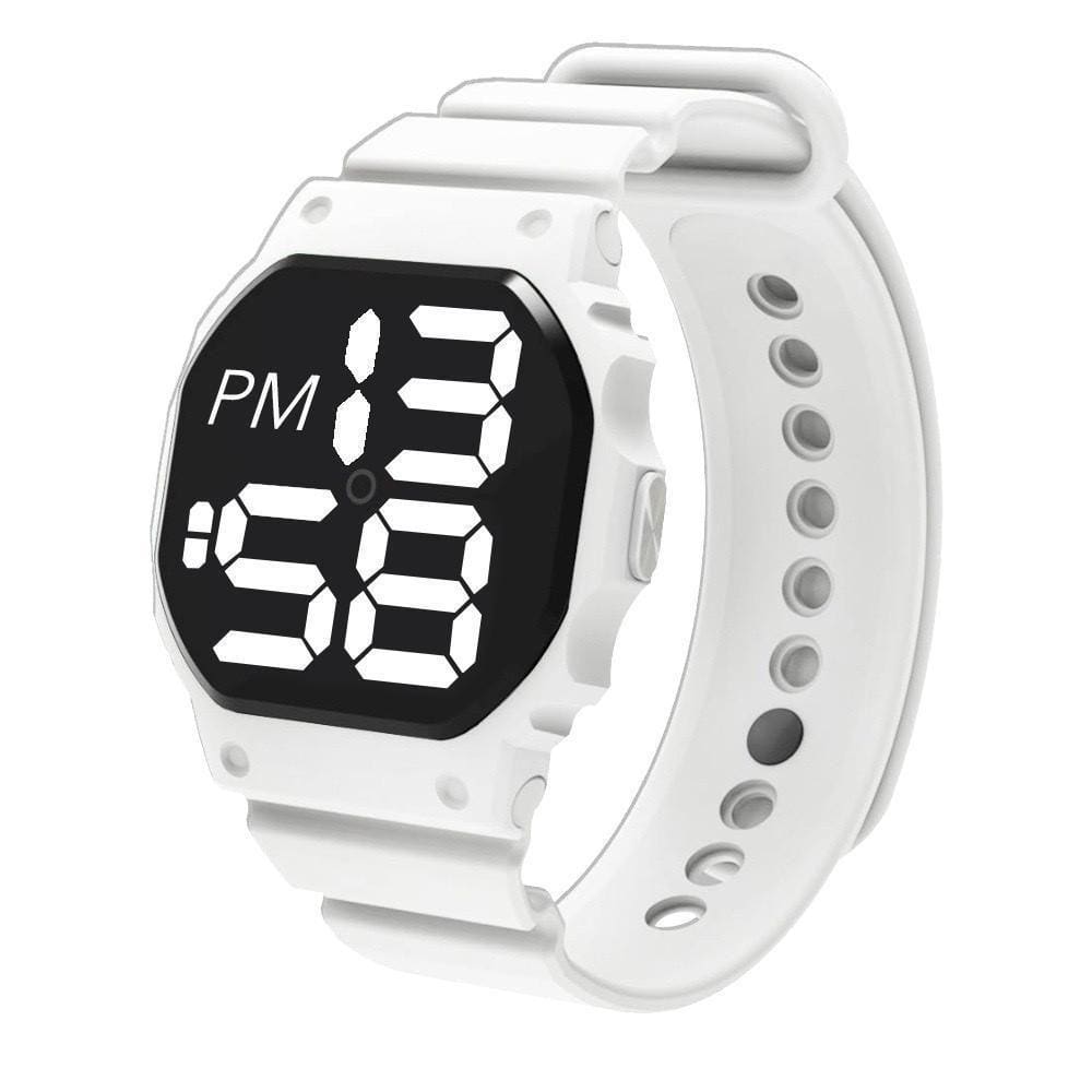 Relógio Digital Esporte Bracelete Led Adulto Infantil Barato