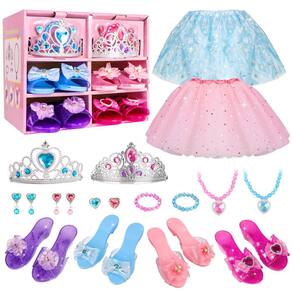 Boutique de joias e sapatos Princess Dress Up - 4 pares