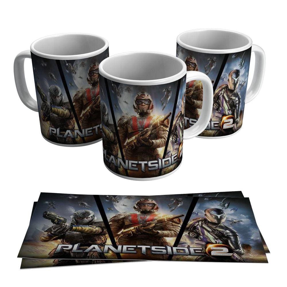 Caneca Planetside 2 Vídeo Game 325ml