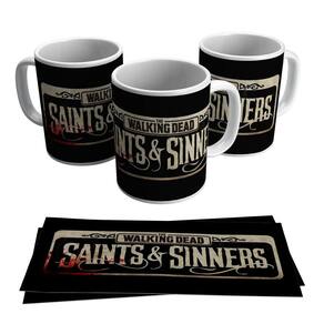 Caneca The Walking Dead Saints & Sinners Game 325ml