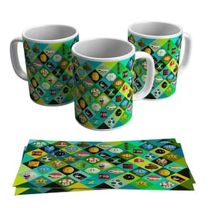 Caneca Super Mario Bros Elementos 325ml