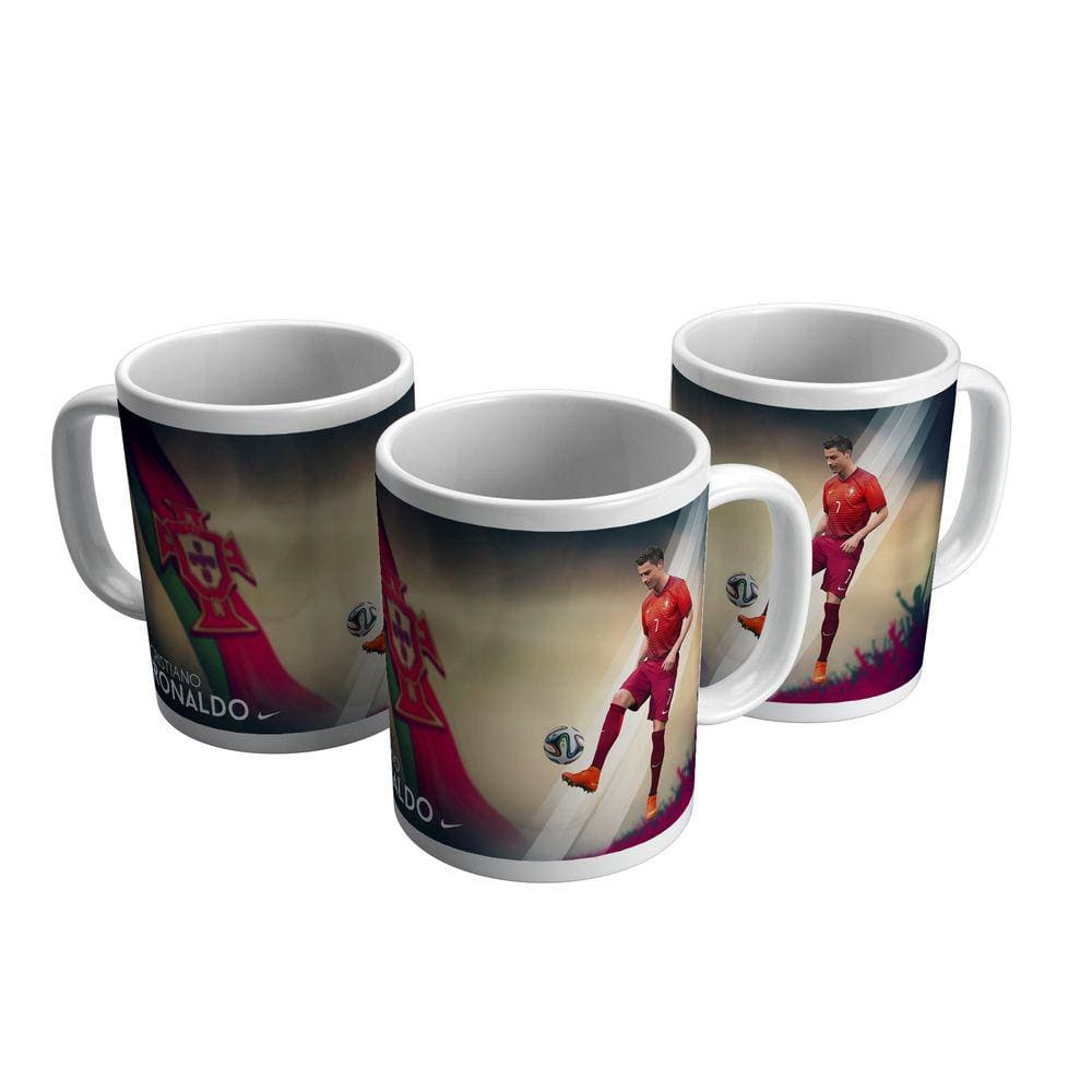 Caneca Personalizada Copa Portugal Cristiano Ronaldo 325ml