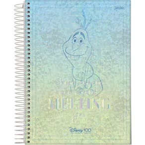 Caderno Colegial 10Mat. Disney 100 160Fls Capa 1 - Jandaia