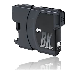 Cartucho Para Brother MFC-5490CN LC61BK Compatível