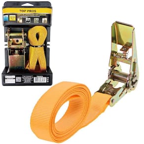 Fita Prender Carga Maxima 500Kg Catraca Top Pros 2,5Cmx5M