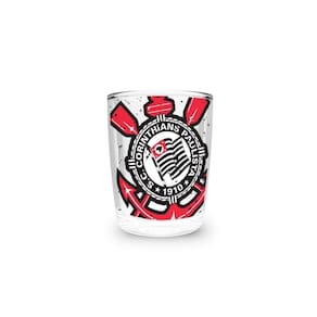 Copo Dose Shot Hx55 Corinthians Vai Corinthians