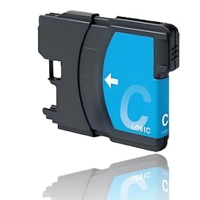 Cartucho Para Brother MFC-295CN LC61C Compatível