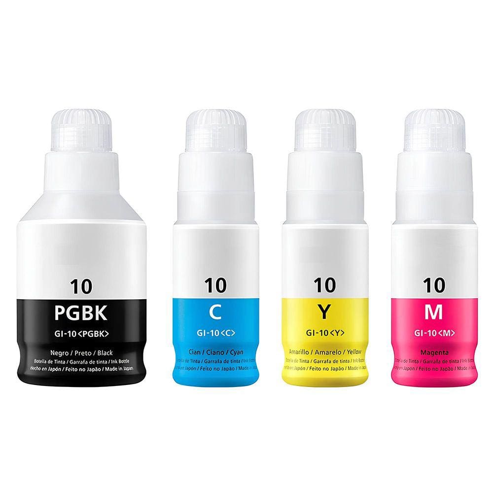 Kit Refil de Tinta Compatível Canon G7010 GL-10 GL10 compatível